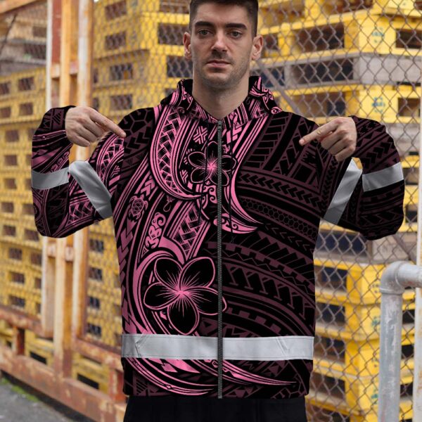 hi-vis-zip-hoodie-reflective-tapes-pink-neon-polynesian-and-flower-custom-name-safety-workwear-for-workers-truckers-2-8ac16025.jpg