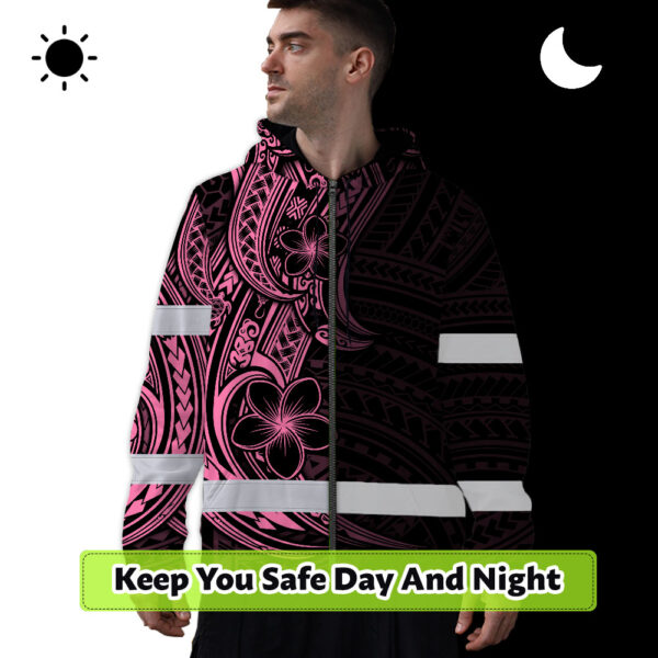 hi-vis-zip-hoodie-reflective-tapes-pink-neon-polynesian-and-flower-custom-name-safety-workwear-for-workers-truckers-6-ba682ffe.jpg