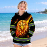 Hi-Vis-Hoodie-Reflective-Tapes-Orange-Neon-Eagle-Custom-Name-Safety-Workwear-For-Workers,-Runners,-Cyclists,-Patriotic-5